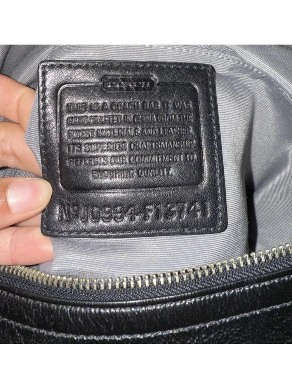 Vintage Y2K Coach Soho Pleated Shoulder Bag Signature jacquard canvas